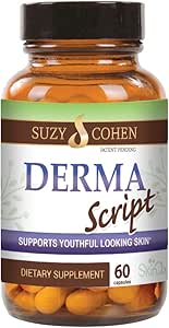 Script Essentials DermaScript Clear Skin Probiotic- Skin Care Routine Supplement - Βιοτίνη Προσώπου Supplement - Καταπολέμηση της ακμής, ξηρότητα, Ερεθισμός και εξανθήματα (60 κάψουλες)