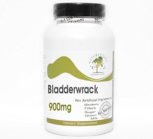 Bladderwrack 900mg ~ 100 Capsules - No Additives ~ Naturetition Supplements
