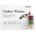 Shaklee - Vitalizer Women - Advanced Nutrition - Προγεννητική/Μεταγεννητική Πολυβιταμίνη με Ωμέγα-3, Προβιοτικά, και More - Υποστηρίζει την καρδιά, αρθρώσεις, ανοσοποιητικό, οστό, πέψη, και ενέργεια - 30 Vita-Strips®
