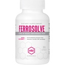 NBI FerroSolve, Best Absorption Iron Supplement 45 mg | High Potency | GI Safe | 30ct Veggie Capsules