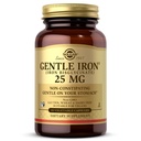 Solgar Gentle Iron 25mg, 90 κάψουλες λαχανικών - Ενέργεια, Κανονική παραγωγή ερυθρών αιμοσφαιρίων - Απαλή στο στομάχι - Μη-ΓΤΟ, Vegan, Χωρίς γλουτένη, Χωρίς γαλακτοκομικά, Kosher - 90 Σερβιέτες