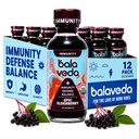 Epic Elderberry Immunity Shot with Vitamin C, 12 Pack | Organic Elderberry with Vitamin C from Amla, Adaptogens + Antioxidants, Vegan, Gluten Free, Glass Bottles