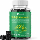 600mg Himalayan Shilajit Gummies for Men & Women - Natural Organic Shilajit with Fulvic Acid & Trace Minerals for Energy, Stamina & Focus - Raspberry Flavor, 60 Gummies, 30 Servings