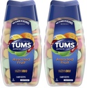 TUMS Ultra Strength Antacid Tablets for Chewable Heartburn Relief and Acid Indigestion Relief, Assorted Fruit - 160 Count, (Pack of 2)