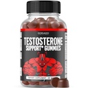 Testosterone Gummies for Men (60 Count) Testosterone Supplement for Men - Premium Test Booster - Υποστήριξη δύναμη, Stamina, Drive & Performance - Third Party Tested, Non-GMO, Vegan Safe & Made in USA