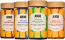 JUGO Superfoods Gummies Variety Pack – Focus, Energy, Beauty & ACV Gummies – Plant-based, 100% Χορτοφαγικά, Χωρίς γλουτένη – Υποστηρίζει το μυαλό, το σώμα & Digestive Υγεία