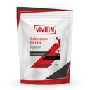 Potassium Citrate FCC/USP Non-GMO - 1 kg (2.2 lb) - Highly Soluble Electrolyte Salt - pH Buffering & Mineral Source for Beverages, Supplements & Food Formulations - Bulk Ingredient