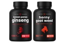 NutraChamps Κορεάτικο Ginseng και Horny Goat Weed Bundle