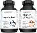 Πολυενεργά Δισκία Μαγνησίου & Curcumin Softgels - Ισχυρή & Βιοδιαθέσιμη, Ενεργή Curcumin Softgels Τυποποιημένη σε 95% Τετραϋδροκουρκουμινοειδή [1- Μήνας Προσφορά]