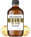 Κολλοειδές χρυσό διάλυμα, 50 PPM, 500ml, Υψηλή καθαρότητα 99,99%