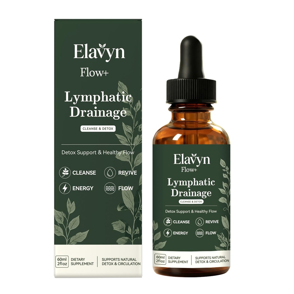 Elavyn Lymphatic Drainage, Flow+ by Elavyn, Elavyn Flow+ Drops (1pc)