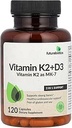 Futurebiotics Vitamin K2 + D3, 120 Capsules