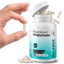 Μαγνήσιο Διγλυκινικό 200mg - Υψηλής Απορρόφησης Χηλικό Μαγνήσιο συμπλήρωμα - Απαλό στομάχι, χωρίς γλουτένη, Υποστηρίζει τον ύπνο, τα μυϊκά κράμπες & Θετική διάθεση - 120 κάψουλες (πακέτο του 1)