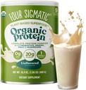 Τέσσερις Sigmatic Organic Plant-based Protein Powder Άγευστη πρωτεΐνη με χαίτη, Chaga, Cordyceps και περισσότερα 