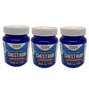 Personal Care Vaporizing Chest Rub. Topical Analgesic. Relief for the Common Cold. Aches, Pain and Cough Suppressant. 4 Oz / 113 g. Pack of 3