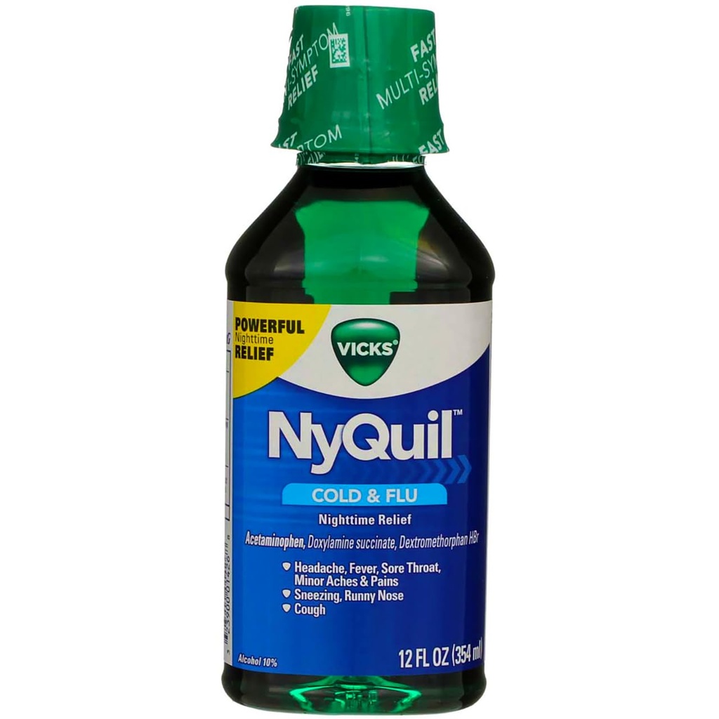 Vicks nyquil 12 Fl Oz (Old)