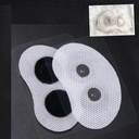 Smart Anti-Snore Replacement Patches | 40.5x25.5mm Firmly-Grade Adhesive Gel Pads, High Conductivity for Smart Snoring Devices(100PCS)