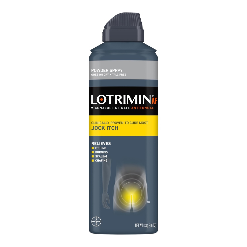 LOTRIMIN AF Jock Itch Powder Spray 4.6oz.