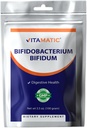 Vitamatic Bifidobacterium Bifidum Probiotic Powder - Digestive Health Support - 100 Gram (3.5 OZ) - 100 Servings