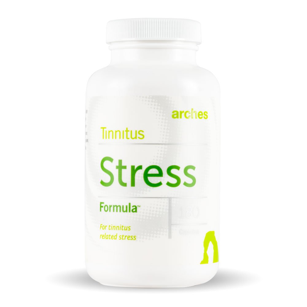 Arches Tinnitus Stress Formula – B-Complex Vitamin for Tinnitus Related Stress, 180 Count Bottle, 3 Month Supply