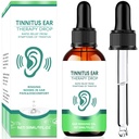 Tinnitus Relief for Ringing Ears, Ear Care Drops Promote Ear Comfort and Clarity, Effective Tinnitus Treatment Reduces Ears Noise and Improves Hearing in Both Men and Women, 1Pack-J615