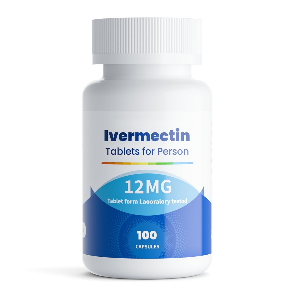 Ivermectin Tablets for Person 12mg (100 Tablets)
