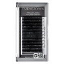 Eyelash Extensions 0.07mm Thickness D Curl Length 13mm Single Size Rapid Volume Eyelash For Lash Extensions, Easy Fan Blooming Flower Lashes, Self Fanning Lashes, (0.07,D,13mm)