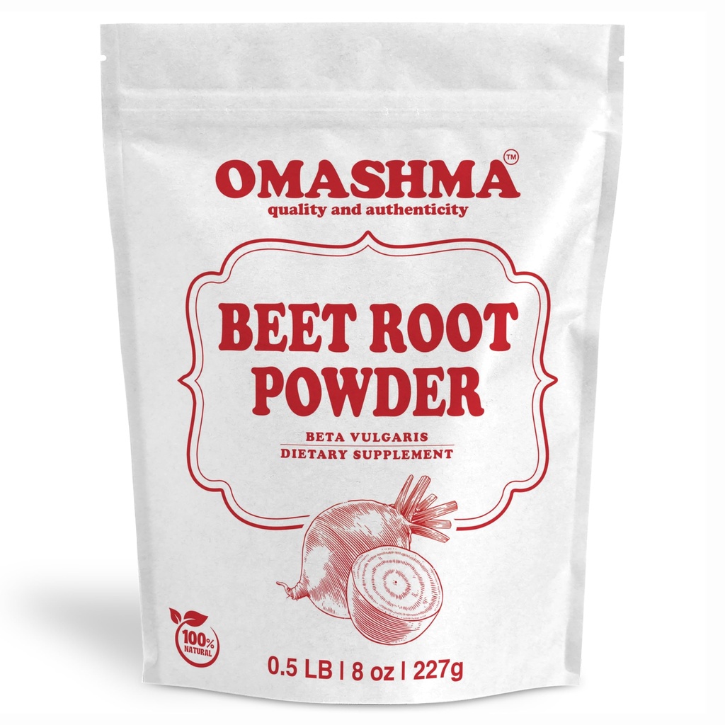 Organic Beet Root Powder Nitric Oxide Supplement for Heart Health, Vegan Beet Juice Superfood, Gluten Free Non-GMO Beetroot Powder