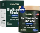Πρόσφατα NAD + συμπλήρωμα - ρεσβερατρόλη, Λιποσωμική Νικοτιναμίδη Ριμποζίδιο, Quercetin- υψηλής καθαρότητας συμπλήρωμα NAD για την ενέργεια, Focus - 80 Count, 900mg