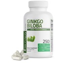 Bronson Ginkgo Biloba επιπλέον δύναμη υποστηρίζει τη λειτουργία του εγκεφάλου και την υποστήριξη μνήμης, 250 κάψουλες χορτοφάγων