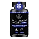 Black Forest NAD Nicotinamide Riboside 900 mg (Liposomal Nicotinamide Riboside 900mg Resveratrol, Quercetin 500mg & 150mg of NAD Resveratrol Supplement) 1550 MGS NR Supplement 900mg NAD+