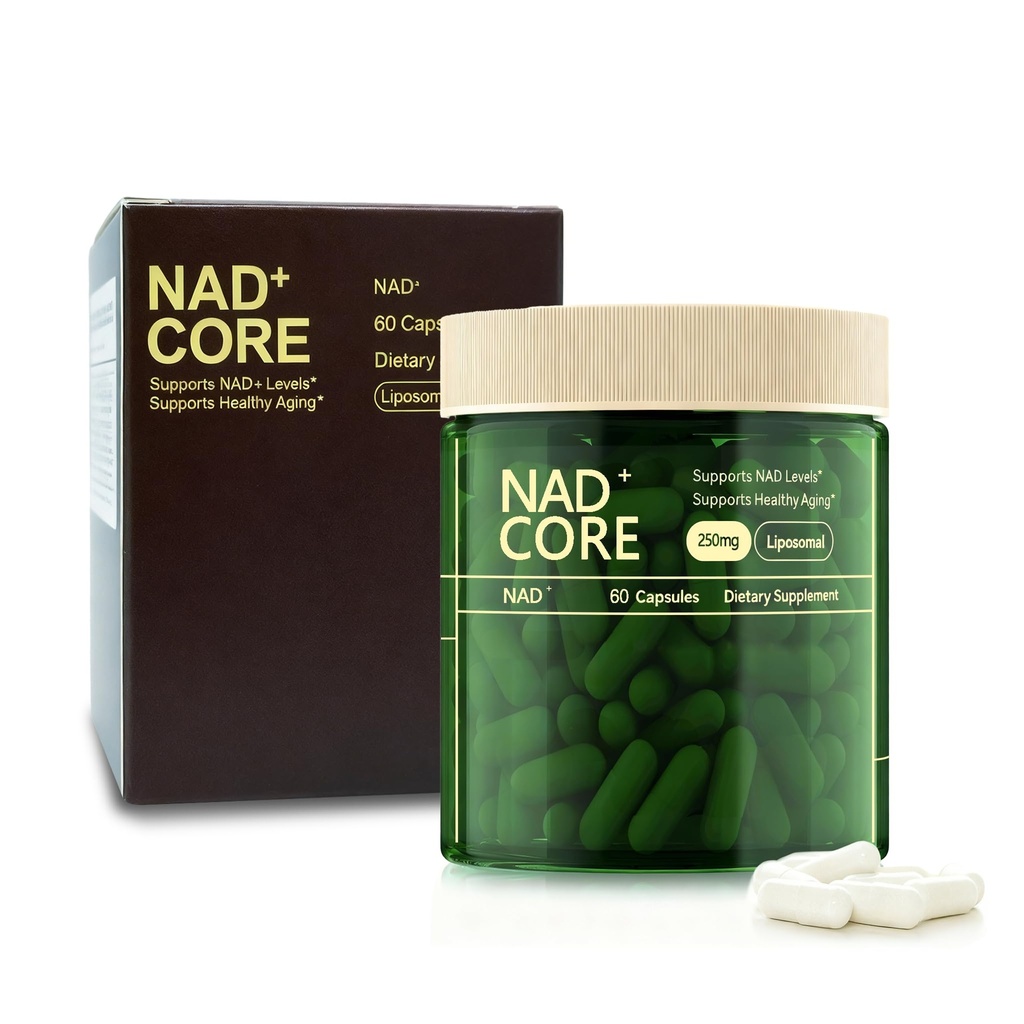 NAD+ Nicotinamide Riboside Supplement- Extra Strength NAD Alternative Liposomal, Supports Healthy Aging for Women and Men 60 Capsules