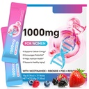 1000mg High-Potency Liquid Supplement, with Nicotinamide, Riboside, PQQ, Resveratrol, Helps Maintain Health, for Women & Men