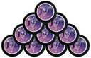 Jake's Mint Chew Sour Grape Pouches- 10 pack - Tobacco & Nicotine Free alternative