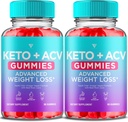 Προτεινόμενη τιμή: (2 Πακέτο) Keto ACV Gummies Advanced Apple Cider Vinegar 1000MG Βιταμίνη συμπλήρωμα Φόρμουλα για γυναίκες άνδρες με Φολικό οξύ Beet Root (120 Gummies)