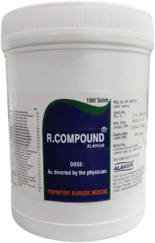 Alarsin R.Compound (1000 Tablets) - by pharmacylife