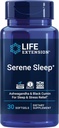 Επέκταση ζωής Serene Sleep – Ashwagandha, Black Cumin – Συμπλήρωμα ύπνου, ηρεμία, χαλάρωση, υποστήριξη ύπνου χωρίς μελατονίνη – άπαξ ημερησίως, χωρίς γλουτένη, μη ΓΤΟ – 30 Softgels