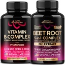 NUTRAHARMONY Vitamin B & Beet Root Complex Capsules