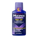 Mucinex Nightshift Cold and Flu Medicine for Adults Relieves Fever, Sneezing, Sore Throat, Runny Nose & Cough, Acetaminophen, Dextromethorphan HBr, Triprolidine HCl, 6 Fl Oz (Pack of 1)