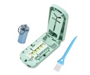 1/3 Pill Separator 1/4 Medicine Cutter with Grinding Function, Equipped with Cleaning Brush