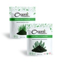 Βιολογική σκόνη Spirulina & Chlorella Superfood, Vegan, μη ΓΤΟ