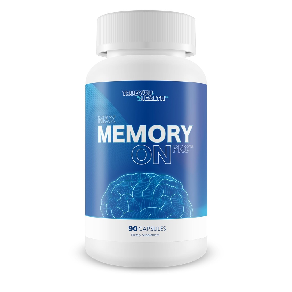 Max Memory On Pro - Our Best B12 & Lion’s Mane Memory & Nerve Support Formula - Premium Dynamic Brain Booster For Seniors - Mental Focus Supplement - B12 Neuropathy Nerve Regeneration Supplement