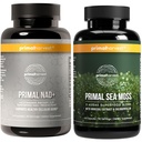 Primal Harvest Daily Two-Step Routine | NAD+ + Sea Moss | 2 Pack | 30 Day Supply