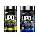 Nutrex Research Lipo 6 Έντονη και Νύχτα AM/PM Bundle