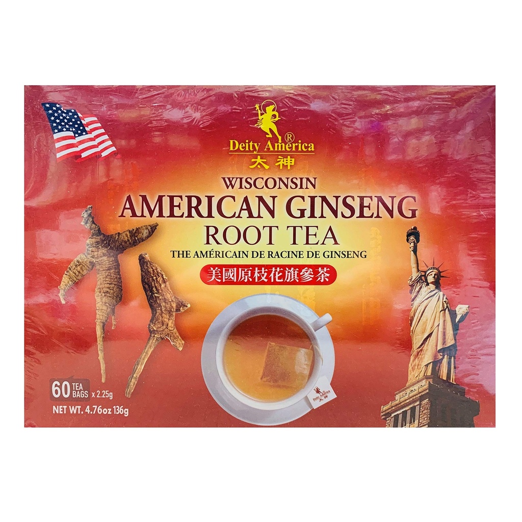 Wisconsin American Ginseng Root Tea 60 bags x 2.25g