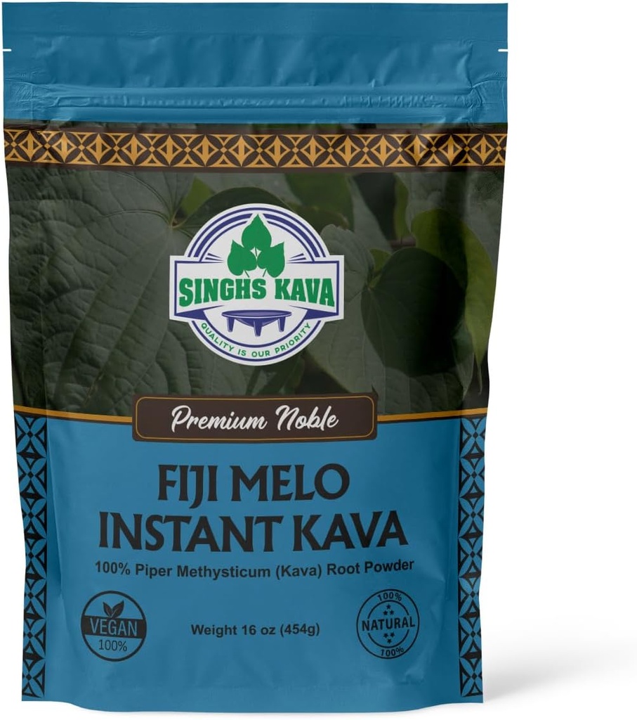 Μικρονιωμένο Instant Kava Powder-Fijian Kava (16 oz)