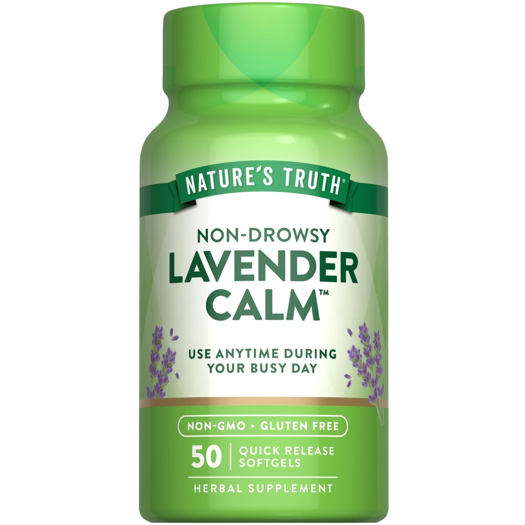 Nature's Truth Lavender Calm Softgels στοματικό συμπλήρωμα 