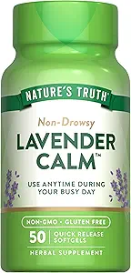 Nature's Truth Lavender Calm Softgels στοματικό συμπλήρωμα 