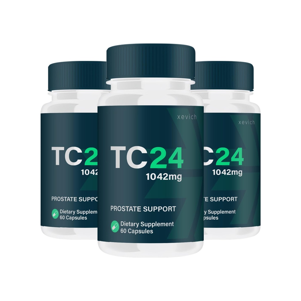 TC24 - TC24 Pill Formula (3 Pack, 180 Capsules)