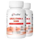 Gynable Patented Urolithin A Supplement with NMN | Trans-Resveratrol & PQQ| 4-IN-1 Complex Cellular Energy & Muscle Strength,Longevity Supplement for Sleep and Healthy Aging - Made in USA 60 counts